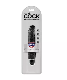 King Cock 7 In Vibrating Stiffy