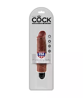 King Cock 7 In Vibrating Stiffy