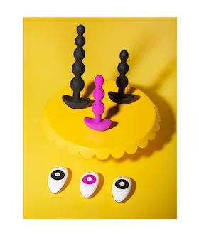 B-vibe Triplet Anal Beads