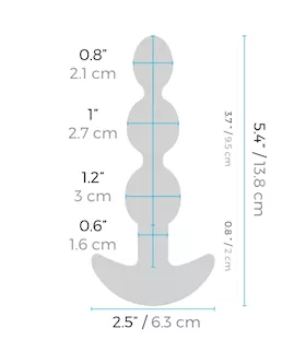 B-vibe Triplet Anal Beads