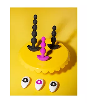 B-vibe Triplet Anal Beads