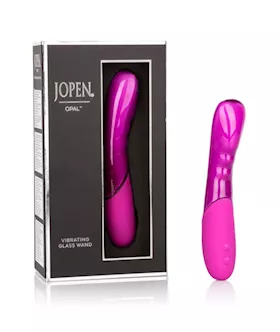 Opal Vibrating Glass Wand