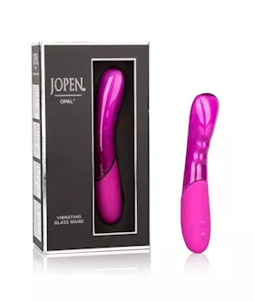 Opal Vibrating Glass Wand