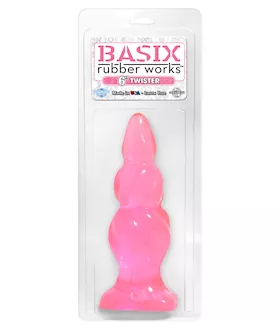 Basix 6 Inch Twister Pink