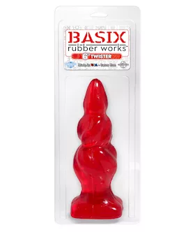 Basix 6 Inch Twister Red