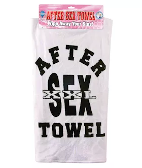 After Sex Towel