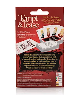 Tempt & Tease Adult Card Game
