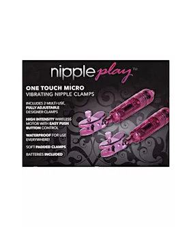 Nipple Play One Touch Micro Vibrating Clamps