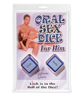 Oral Sex Dice For Him