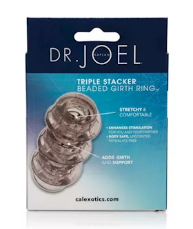 Dr Joel Kaplan Beaded Girth Ring Triple Stacker