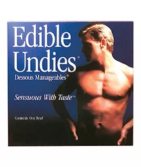 Edible Undies-mens Chocolate