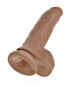 King Cock Suction Cup Dildo With Balls