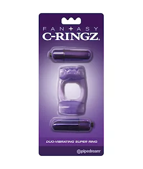 Fantasy C-ringz Duo-vibrating Super Ring