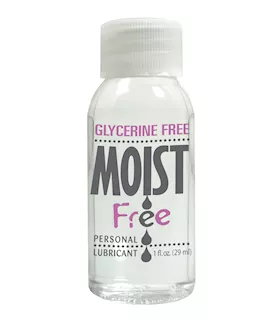 Moist Glycerine Free Lube 1oz