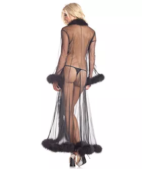 Marabou Robe