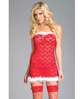 Naughty And Nice Cami Suspender