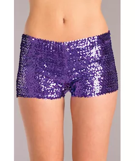 Sequin booty shorts