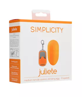 Juliete Medium Remote Control Vibrating Egg