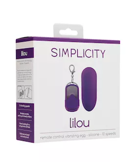 Lilou Remote Control Vibrating Egg
