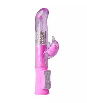Dolphin Vibrator - Rotating Dual Motors - 8 Speeds