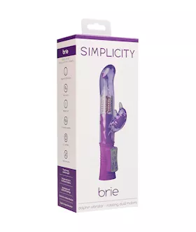 Brie Dolphin Vibrator - Rotating Dual Motors