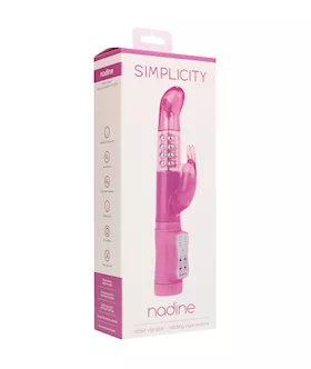 Rabbit Vibrator - Rotating Dual Motors - 8 Speeds