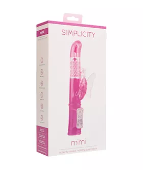 Butterfly Vibrator - Rotating Dual Motors - 8 Speeds