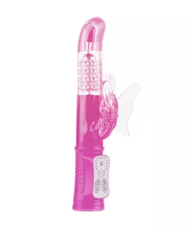 Butterfly Vibrator - Rotating Dual Motors - 8 Speeds