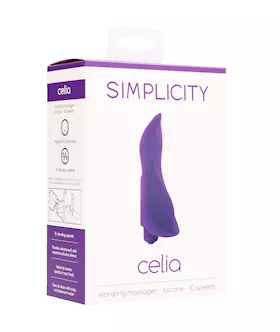 Celia Vibrating Massager - Silicone