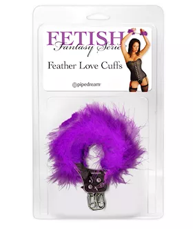 Ff Feather Love Cuff Purple