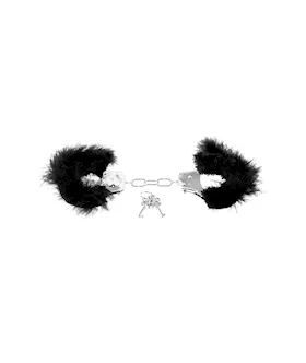 Ff Feather Love Cuffs Black