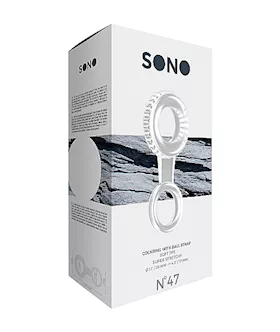 Sono No 47 Cockring With Ball Strap