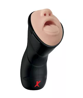 PDX Elite Deep Throat Vibrating Mastorbator