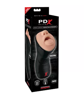 Pdx Elite Deep Throat Vibrating Mastorbator