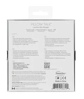 Pillow Talk Flirty Bullet