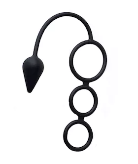 Rings Of Pleasure Cock Rings And Butt Plug