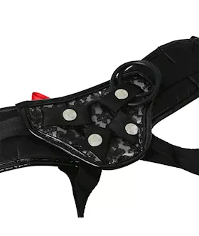 Platinum Lace Corset Strapon