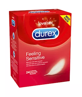 Durex Feeling Sensitive Condoms 24 Pcs