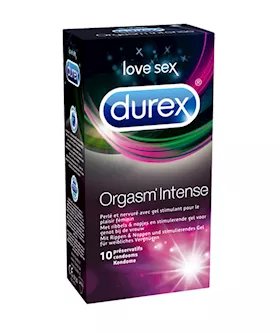 Durex Intense Orgasmic Condoms 10 Pcs