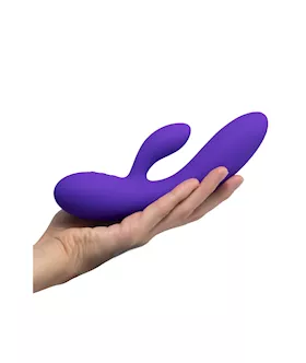 Feelztoys Lea Vibrator Medium Purple Glitter