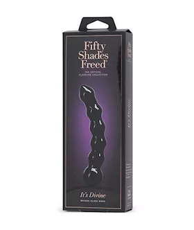 Fifty Shades Freed Its Divine Glass Beaded Dildo