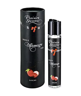 Plaisirs Secrets Massage Oil Lychee