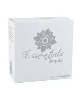 Sliquid Essentials Lube Cube 12 Sachets Sample Pack