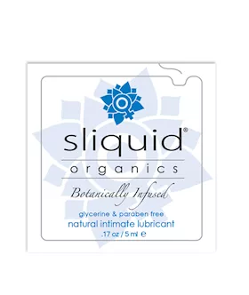 Sliquid Organics Natural Lubricant Pillow 5 Ml