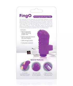 The Screaming O Charged Fingo Finger Vibe