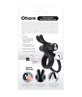 The Screaming O Charged Ohare Rabbit Vibrator