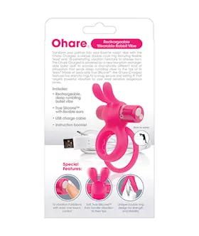 The Screaming O Charged Ohare Rabbit Vibrator