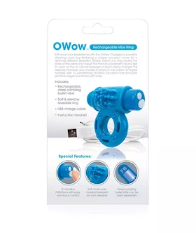 The Screaming O Charged Owow Vibe Ring
