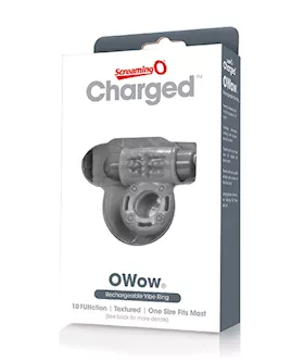 The Screaming O Charged Owow Vibe Ring