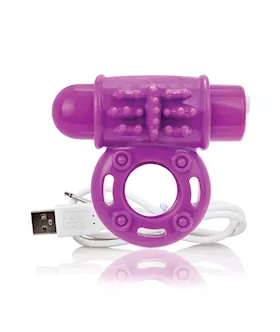 The Screaming O Charged Owow Vibe Ring